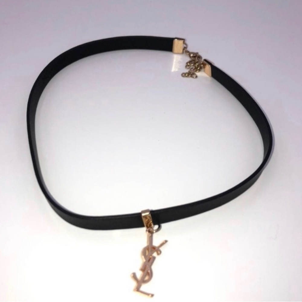 YSL Beaute Black Choker / Bracelet Wrap Around